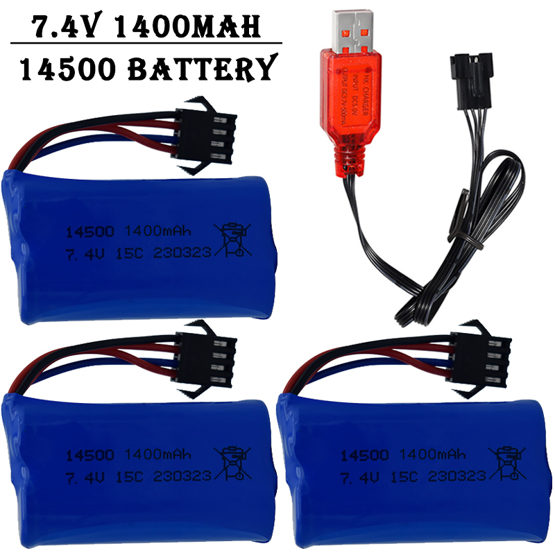 7.4V 1400mAh 14500 리튬 이온 배터리/S - Rc Helicopter Charger 리뷰 및 가격