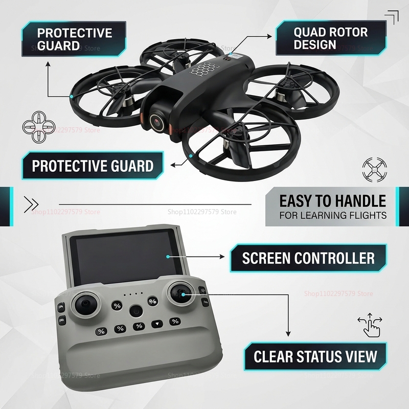 2026 신형 M5 미니 드론 8K HD 카메라 장애물 - Rc Helicopter Gyro 리뷰 및 가격