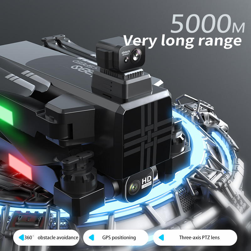 A380 드론 4K HD 3 축 흔들림 방지 팬 틸트  - Rc Helicopter Charger 리뷰 및 가격