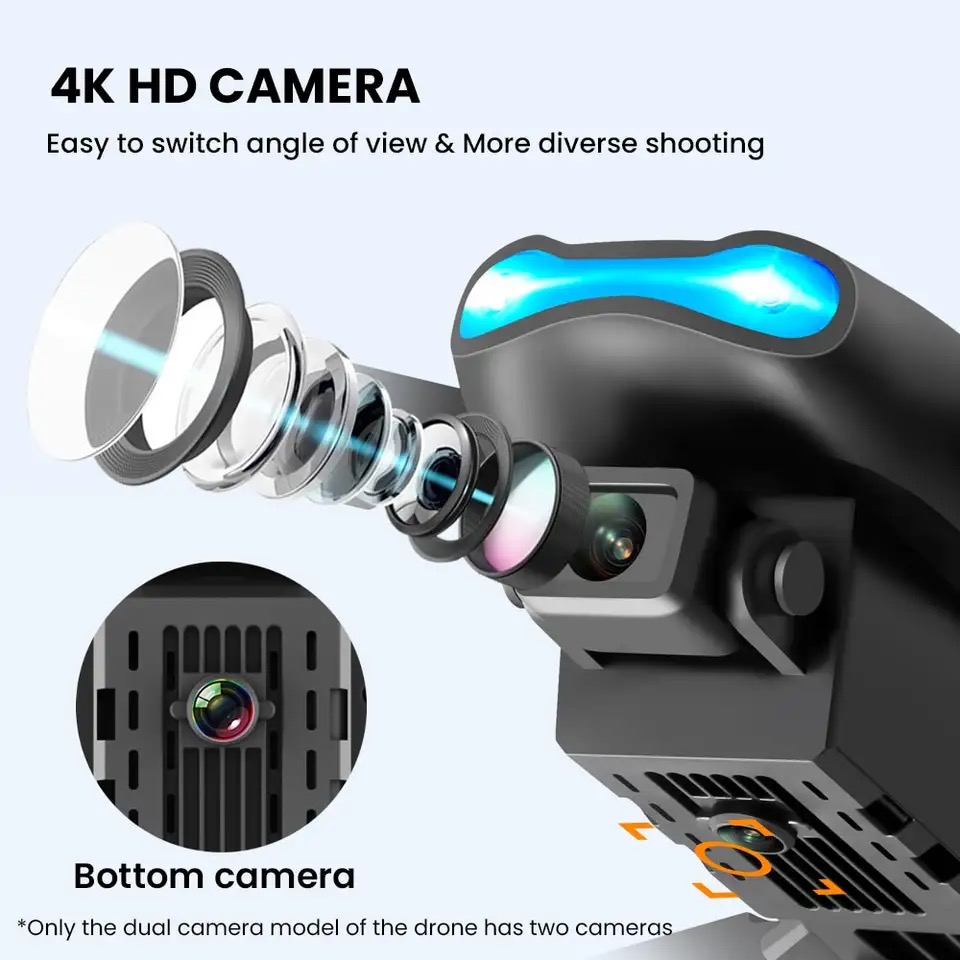 새로운 미니 드론 E99 4K WIFI HD 카메라 F - Rc Helicopter Gas 리뷰 및 가격