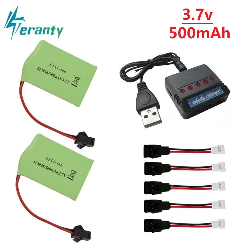 3.7V 500mAh 523048 리튬 이온 배터리 + - Rc Helicopter Charger 리뷰 및 가격
